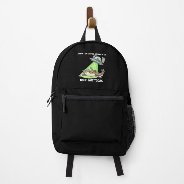 Item preview, Alien UFO Cat Abduction Funny Design designed and sold by NOVALOOMARCH.