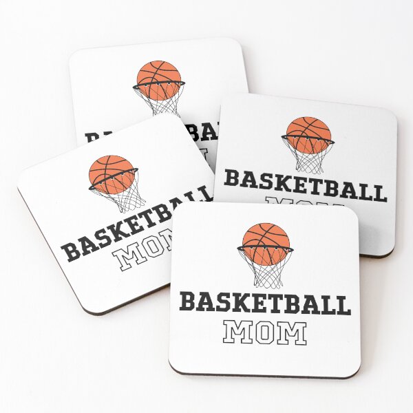 Item preview, Basketball Mom Typography with Hoop Design designed and sold by Merch by Das Design Studio.