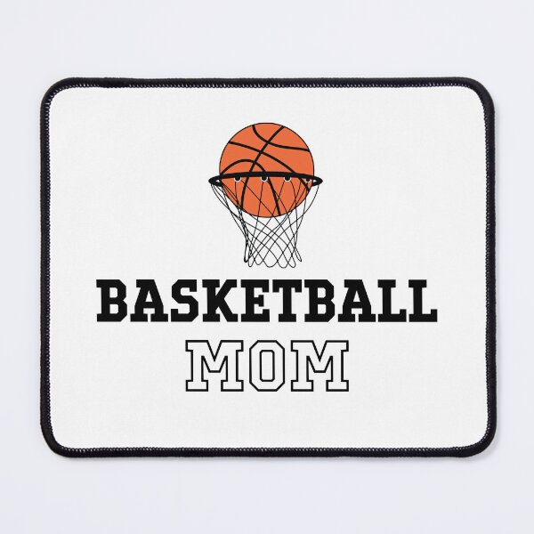 Item preview, Basketball Mom Typography with Hoop Design designed and sold by Merch by Das Design Studio.