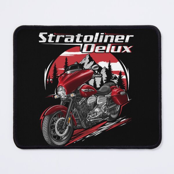 Item preview, Yamaha Stratoliner Delux 2013-2014 (Cocktail Red) for Motorcycle Riders designed and sold by MotoApparelHub.