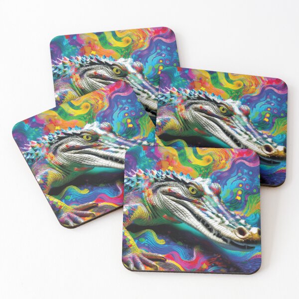 Item preview, Chromatic Crocodile – Wild Power Art designed and sold by Becky-Poppins.