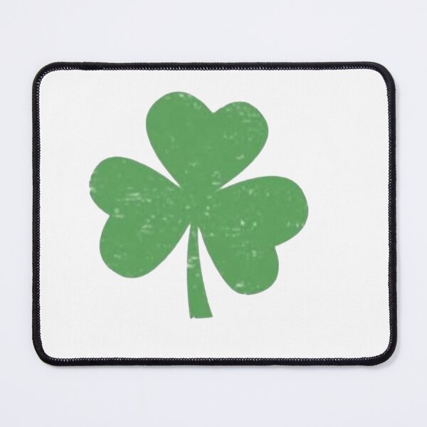 Item preview, Minimalist Distressed Three Leaf Clover Graphic designed and sold by ZyVoAli.