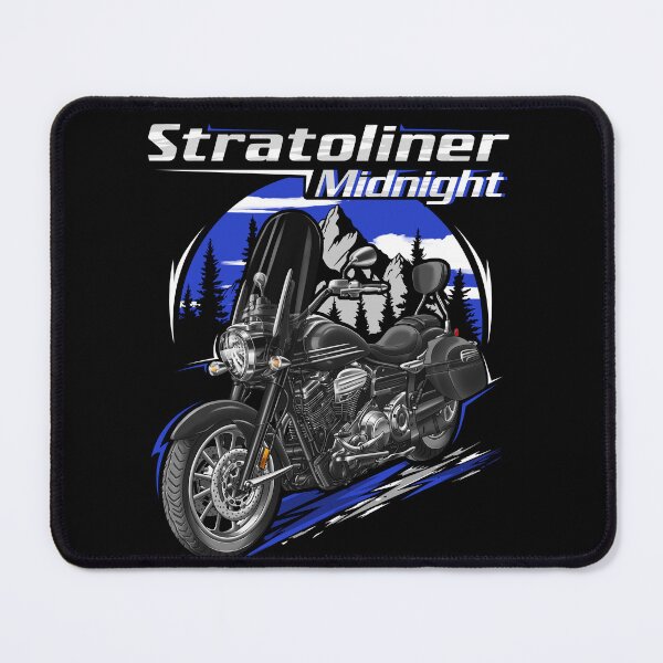 Item preview, Yamaha Stratoliner Midnight 2009 (Metallic Black) for Motorcycle Riders designed and sold by MotoApparelHub.