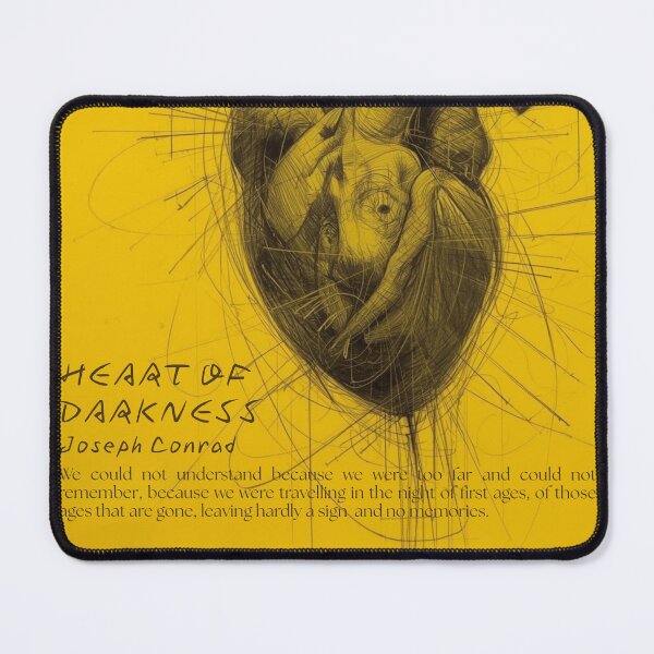 Item preview, 'Heart of Darkness' a novel by Joseph Conrad designed and sold by Filologica.