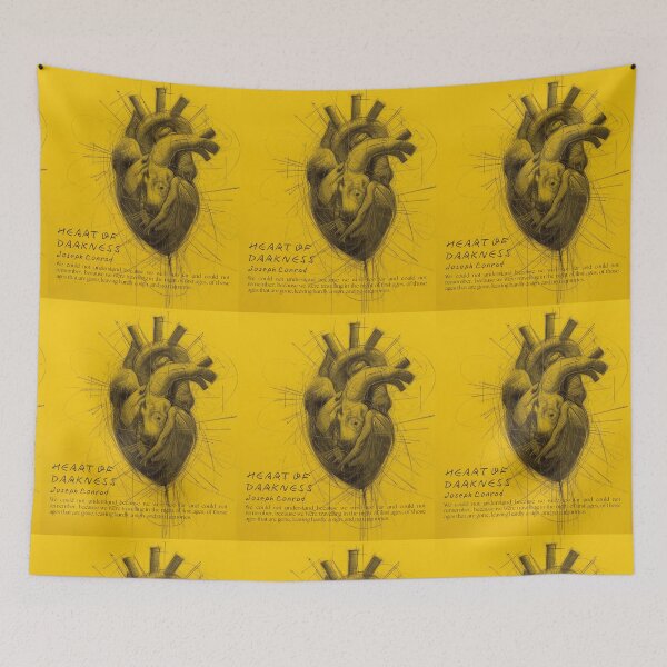Item preview, 'Heart of Darkness' a novel by Joseph Conrad designed and sold by Filologica.