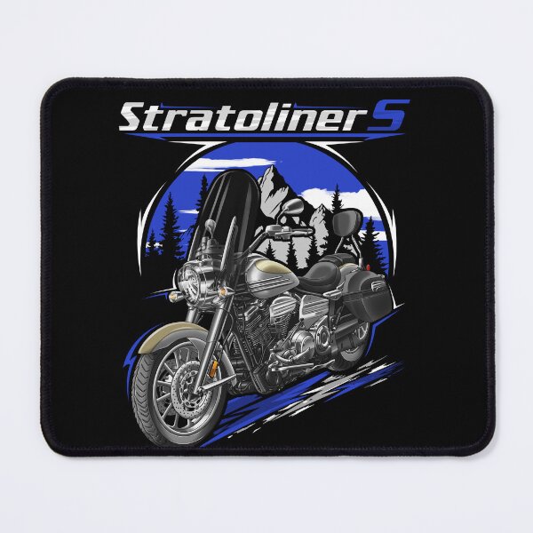 Item preview, Yamaha Stratoliner S 2006-2007 (Silver) for Motorcycle Riders designed and sold by MotoApparelHub.