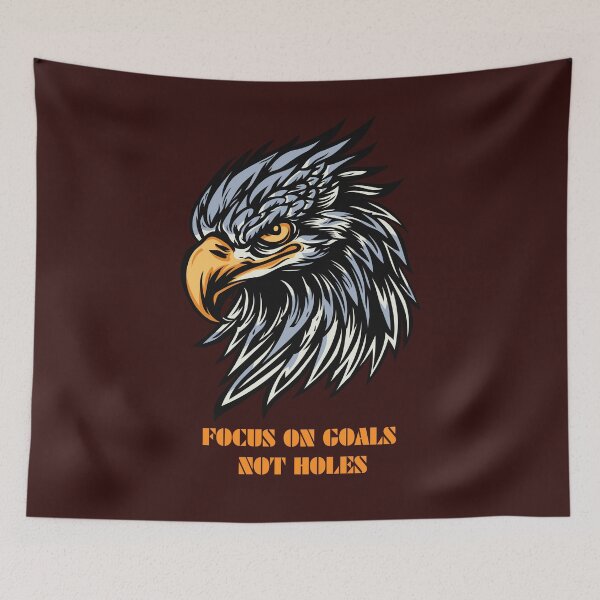 Item preview, Focus on Goals Not Holes designed and sold by THEVONZA.
