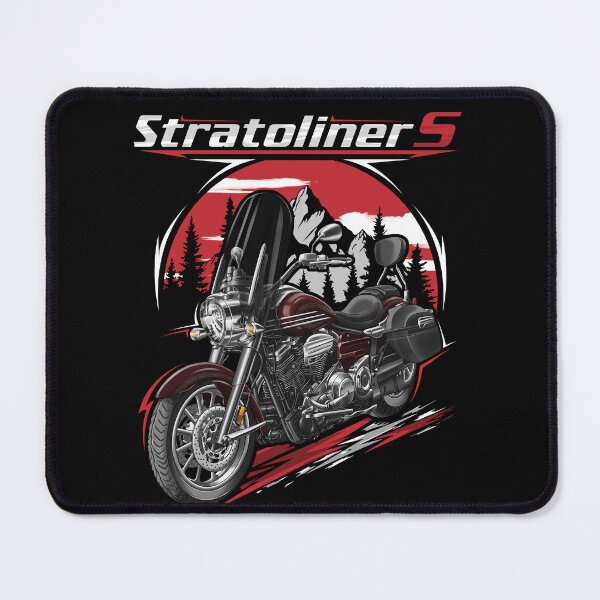 Item preview, Yamaha Stratoliner S 2006-2010 (Dark Metallic Red) for Motorcycle Riders designed and sold by MotoApparelHub.