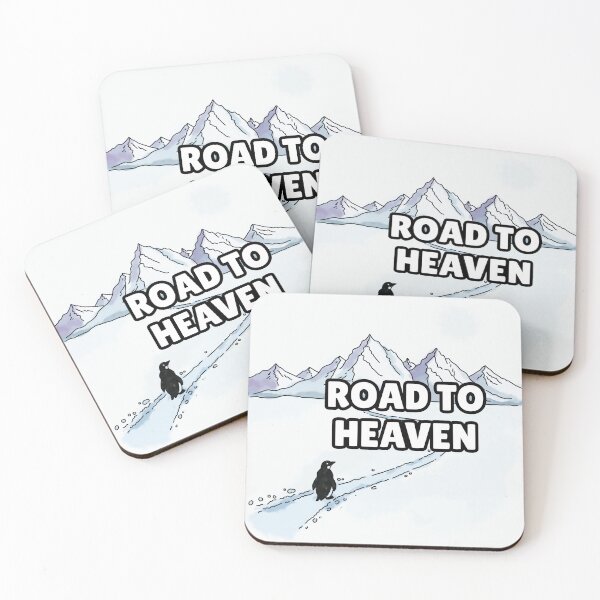 Item preview, Nilhist Penguin Road to Heaven Meme designed and sold by Jagyasini Singh.