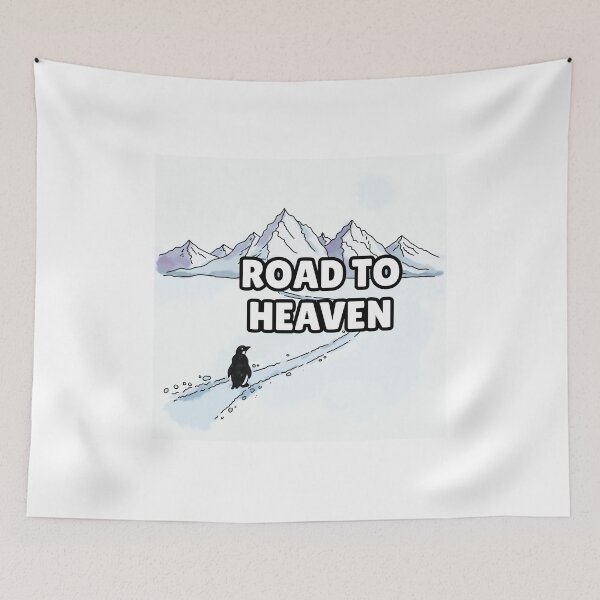 Item preview, Nilhist Penguin Road to Heaven Meme designed and sold by Jagyasini Singh.