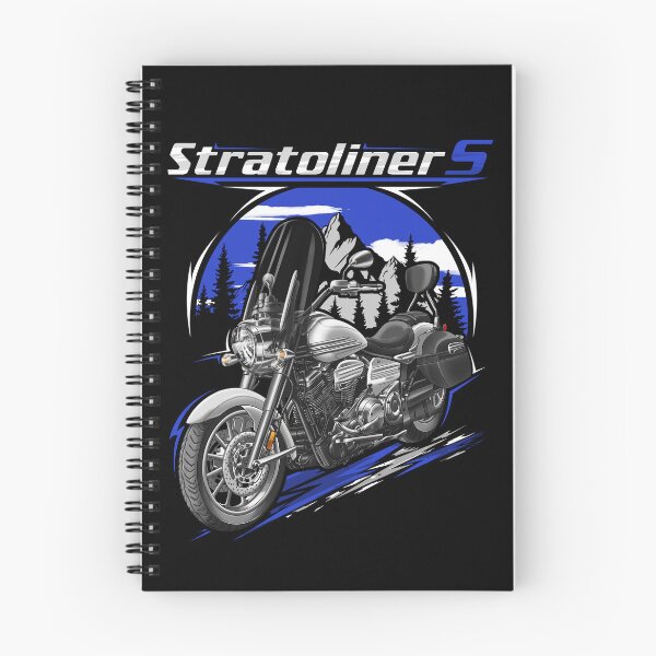 Item preview, Yamaha Stratoliner S 2008 (Bluish White) for Motorcycle Riders designed and sold by MotoApparelHub.