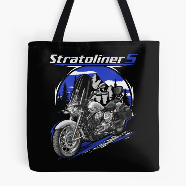 Item preview, Yamaha Stratoliner S 2008 (Bluish White) for Motorcycle Riders designed and sold by MotoApparelHub.