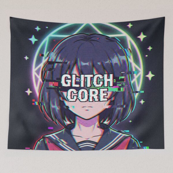 Item preview, Glitch Anime Core designed and sold by Midnight Replay.