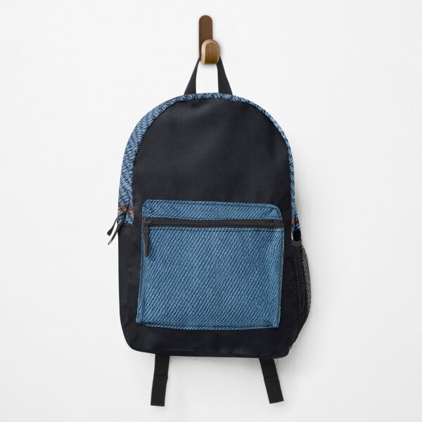 Item preview, Washed-out Black and Blue Denim designed and sold by ImprInsta.