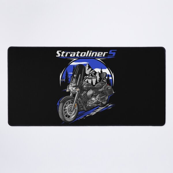Item preview, Yamaha Stratoliner S 2012 (Metallic Black) for Motorcycle Riders designed and sold by MotoApparelHub.