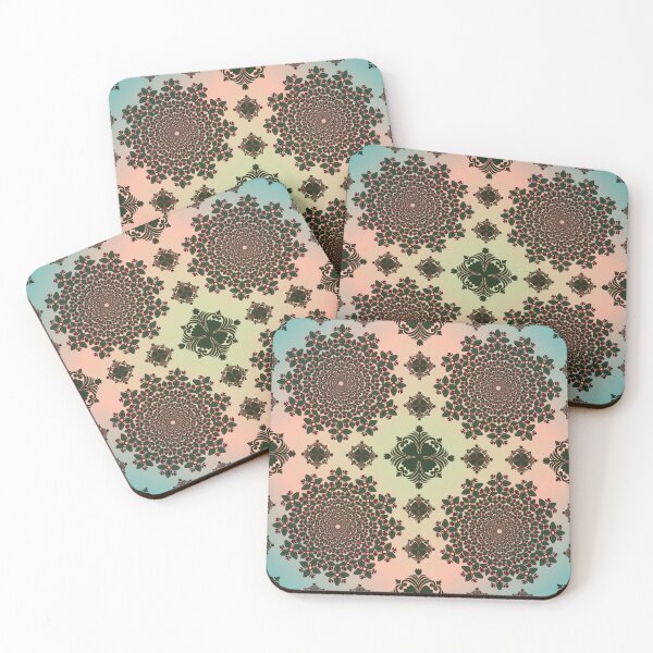Item preview, Connected Floral Mandala designed and sold by OIL Pattern Design .