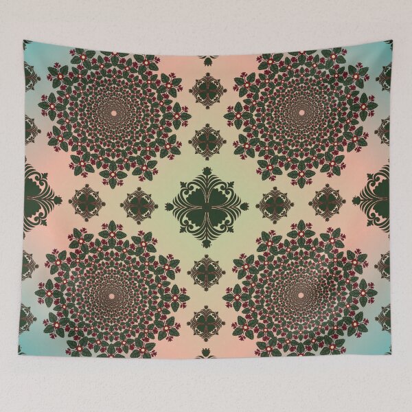 Item preview, Connected Floral Mandala designed and sold by OIL Pattern Design .