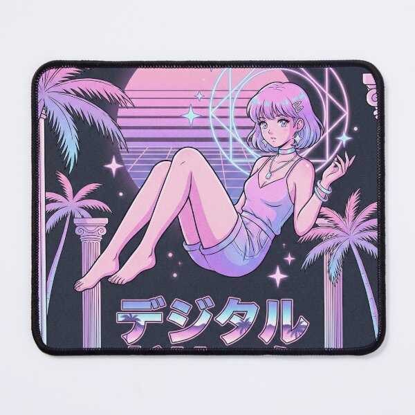 Item preview, Vaporwave Anime Dream designed and sold by Midnight Replay.