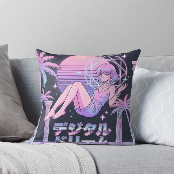 Item preview, Vaporwave Anime Dream designed and sold by Midnight Replay.