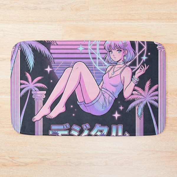 Item preview, Vaporwave Anime Dream designed and sold by Midnight Replay.