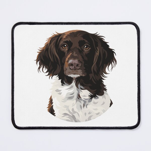 Item preview, Majestic Small Munsterlander Dog Portrait designed and sold by AlmaMoArt.
