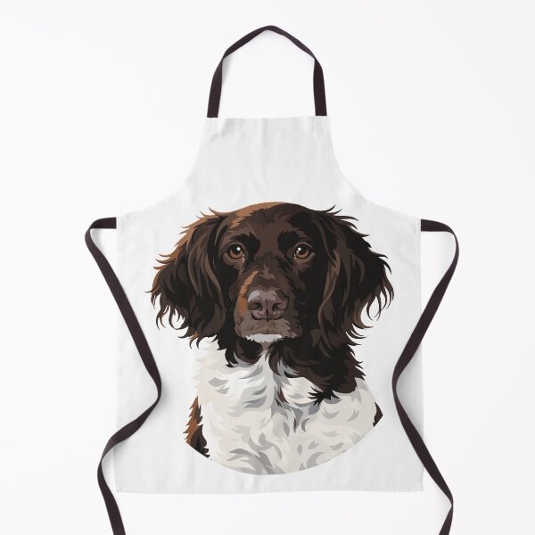 Item preview, Majestic Small Munsterlander Dog Portrait designed and sold by AlmaMoArt.
