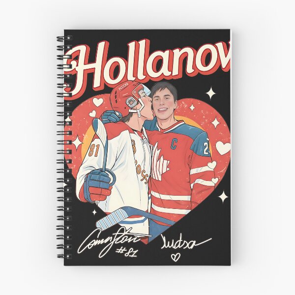 Item preview, Connor Storrie Ilya Rozanov Heated Rivalry Hockey Romance Art designed and sold by cogiaovuong.