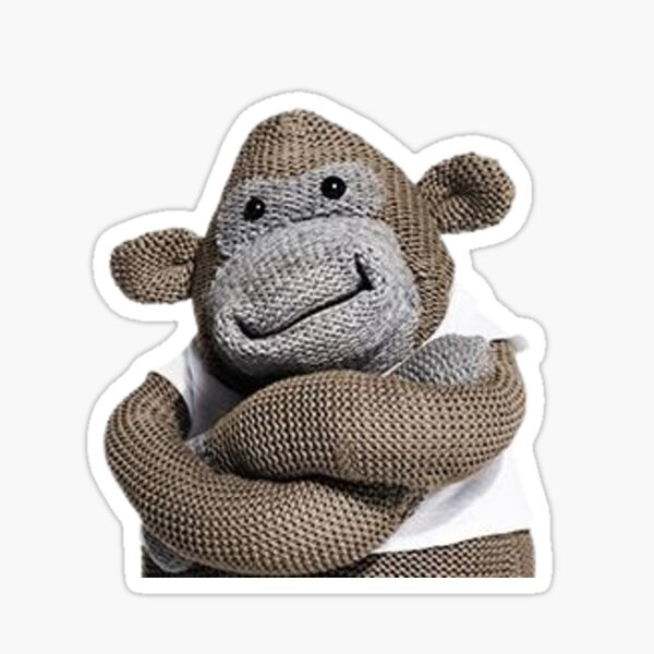 Vintage PG Tips Tea Chimpanzé, bonnet de singe tricoté
