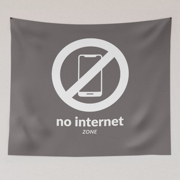 Item preview, no internet zone designed and sold by absurdiculous.