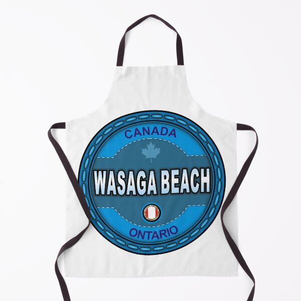 Item preview, Wasaga Beach Canada stitching effect emblem designed and sold by studioss76.