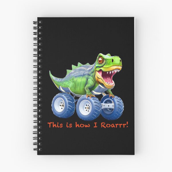 Item preview, Funny Monster truck with t-Rex dinosaur body  designed and sold by hollycooper.
