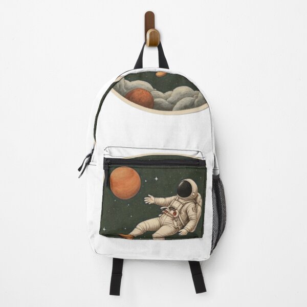 Item preview, Vintage Space Odyssey Astronaut Illustration designed and sold by racheli147.