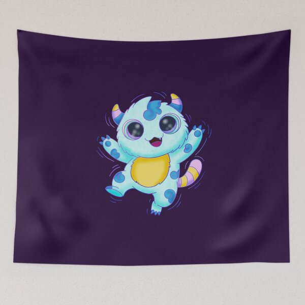 Item preview, Kawaii Bouncy Monster designed and sold by Ink & Kind Studio.