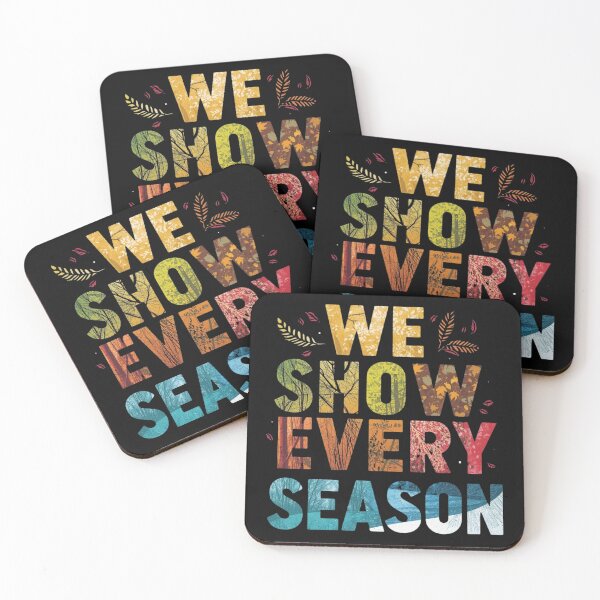 Item preview, Nature Lover T-Shirt We Show Every Season, Hiking Adventure Gift, Four Seasons Graphic Tee designed and sold by pipolabco.