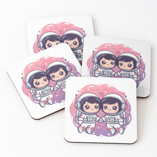 Item preview, Astronaut Love – Floating Together in Space | Valentine’s Day Cosmic Couple designed and sold by Pluto ⭐️.
