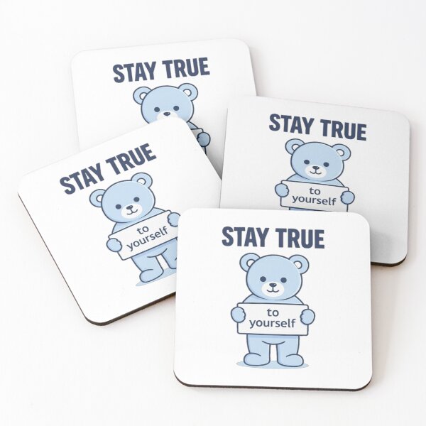 Item preview, Stay True To Yourself Bear designed and sold by the-dovlat.