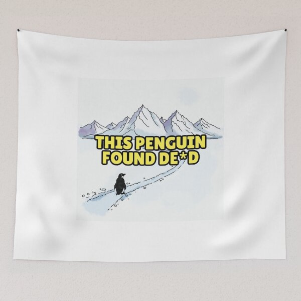 Item preview, This penguine found dead designed and sold by Jagyasini Singh.