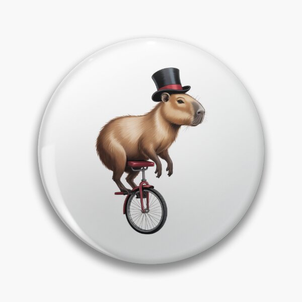 Item preview, Capybara On A Unicycle designed and sold by Peter Stawicki.