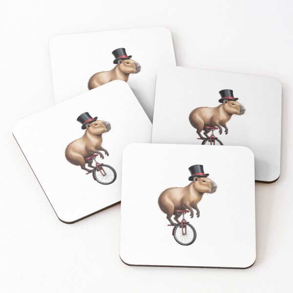 Item preview, Capybara On A Unicycle designed and sold by Peter Stawicki.