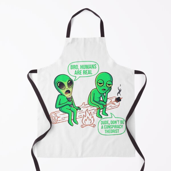 Item preview, Funny Alien Conspiracy Theory Humor Design designed and sold by NOVALOOMARCH.