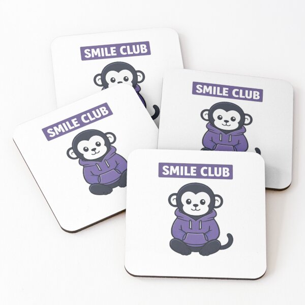 Item preview, Smile Club Hoodie Monkey Design designed and sold by the-dovlat.