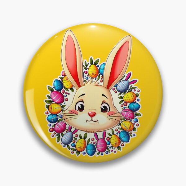Artikelvorschau, Happy Easter Bunny – Colorful Spring Art entworfen und verkauft von Topoartispp.