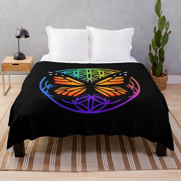 Item preview, Elegant Sacred Geometry flower of life monarch butterfly designed and sold by hollycooper.
