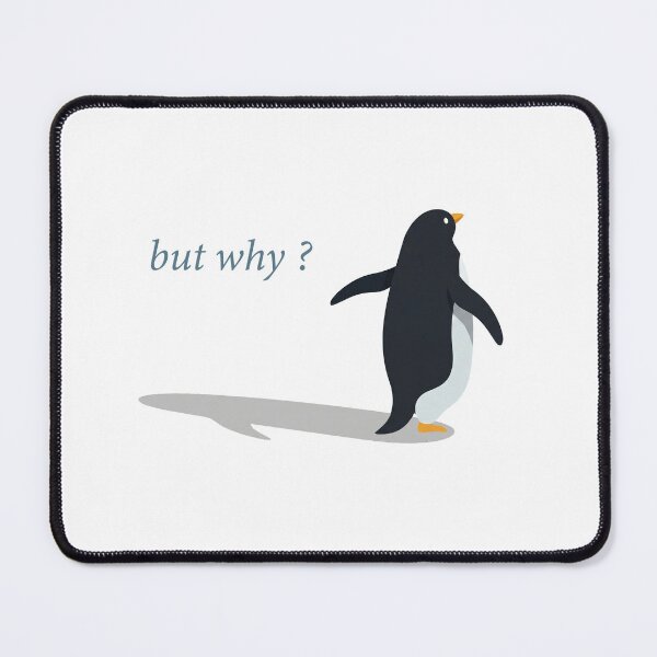 Item preview, Nihilistic Penguin Walking Into Nothing designed and sold by RamboDesign.