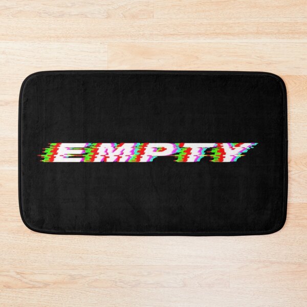 Item preview, Glitch EMPTY Cyberpunk Typography – Digital Void Aesthetic for Techwear, Posters & Streetwear designed and sold by Bright Nest Studio.