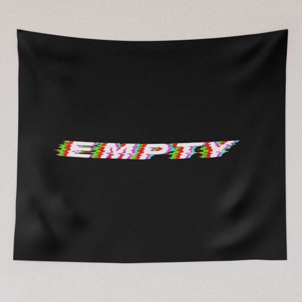 Item preview, Glitch EMPTY Cyberpunk Typography – Digital Void Aesthetic for Techwear, Posters & Streetwear designed and sold by Bright Nest Studio.