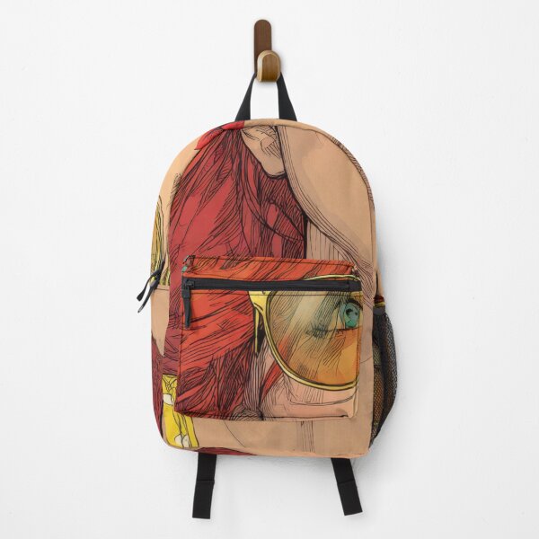 Item preview, Woman with red hair wears sunglasses designed and sold by anytka.