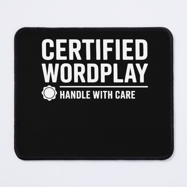 Item preview, Certified Wordplay Pun Lovers designed and sold by MooonTees.