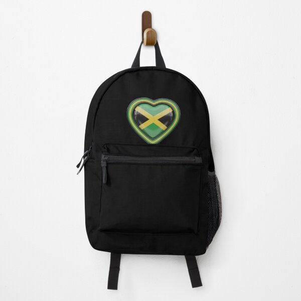 Item preview, Jamaican Flag Heart designed and sold by Talented Bum.