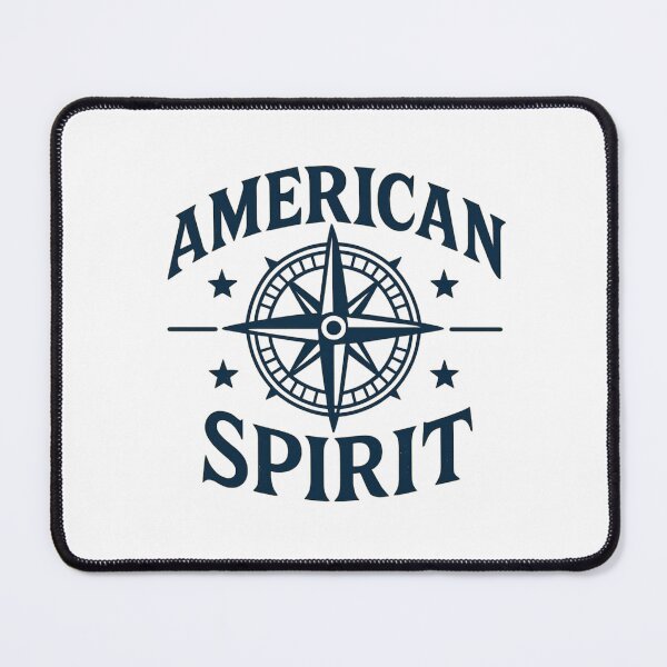 Item preview, AMERICAN SPIRIT Tattoo-Style Compass Emblem - Vintage Patriotic Graphic designed and sold by MKreative Studio.